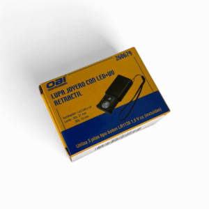 LUPA JOYERO 21MM. 30-60X C/LED RETRA (260679)