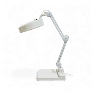 LUPA BASE ARTICULADA 125MM 5X LUZ BCA (260522)