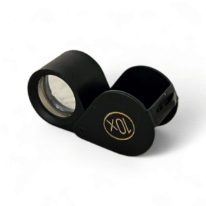 LUPA JOYERO TRIPLET 10X 18MM NEGRA (HM-192.2)