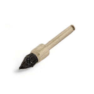 CEPILLO C/MANDRIL PROFILAXIS CERDA NEGRA EN PUNTA