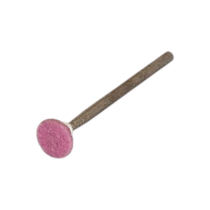PIEDRA MONTADA C/MANDRIL ROSA COPA # 1