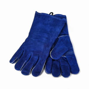 GUANTES AZULES REFORZADOS PARA SOLDAR DE CARNAZA (15246MF)