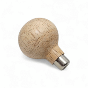 MANGO D/MADERA P/BURIL FORMA PERA (#1081)