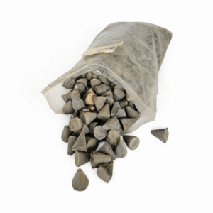 MEDIA PLASTICA GRANDE GRIS 1 KILO