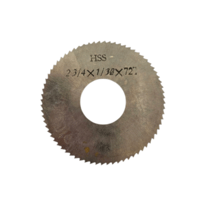 SIERRA ACERO ALTA VELOCIDAD 68MM HSS 2¾ X1/32X72T