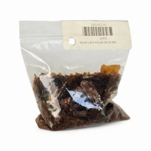 GOMA LACA BOLSA DE 50 GRS.