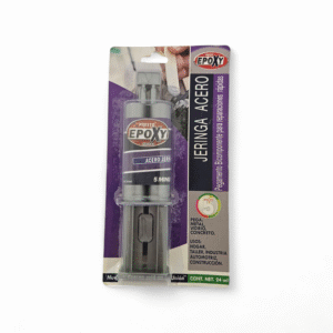 PEGAMENTO EPOXY ACERO 5 MIN. 24ML JERINGA