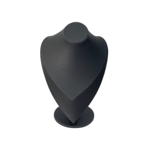 CUELLO LOTO GRANDE NEGRO IMITACIÓN PIEL