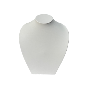 CUELLO PECHO PALOMA IMITACIÓN PIEL BLANCO (JLCP)