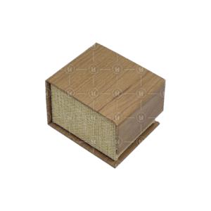 ESTUCHE YUTE BURLAP ANILLO (2 COLORES)