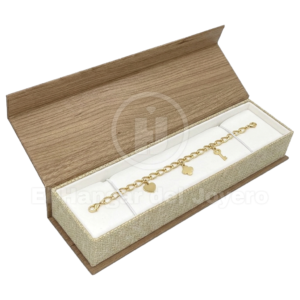 ESTUCHE YUTE BURLAP PULSERA (2 COLORES)