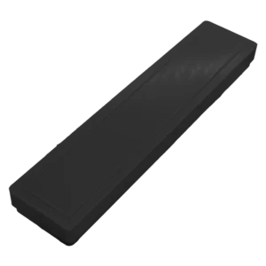 CAJA DE PLASTICO PARA PULSERA NEGRO/NEGRO