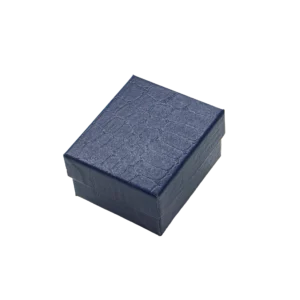 CAJA DE CARTON CROCO CHICA ANILLO/ARETES